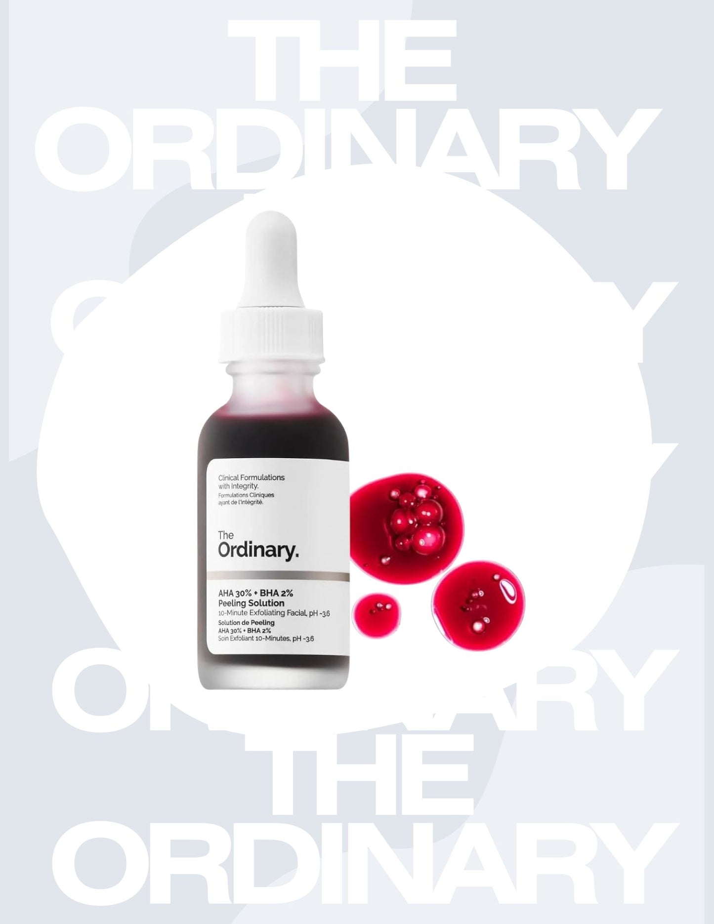 The Ordinary AHA 30% + BHA 2% Exfoliating Peeling Solution 30ml