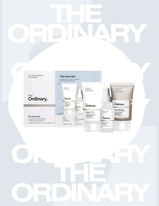 The Ordinary The Acne Set. Limpiador + suero + hidratante