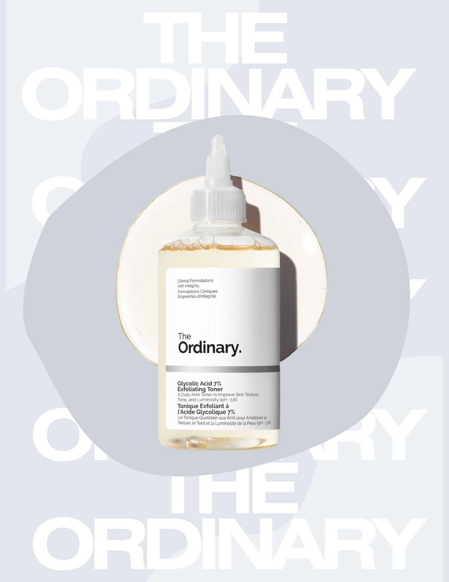 The Ordinary Glycolic Acid 7% Exfoliating Toner 240ml